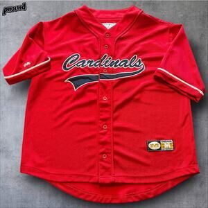 Mark Mcgwire #25 Vtg Cardinals Jersey M Genuine MIRAGE EUC Rare